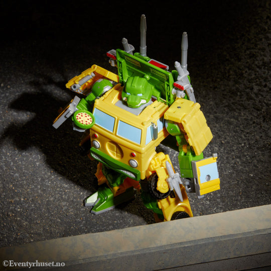 Transformers x Teenage Mutant Ninja Turtles Action Figure Party Wallop 18 cm. Mint In Sealed Box (MISB)! Actionfigur