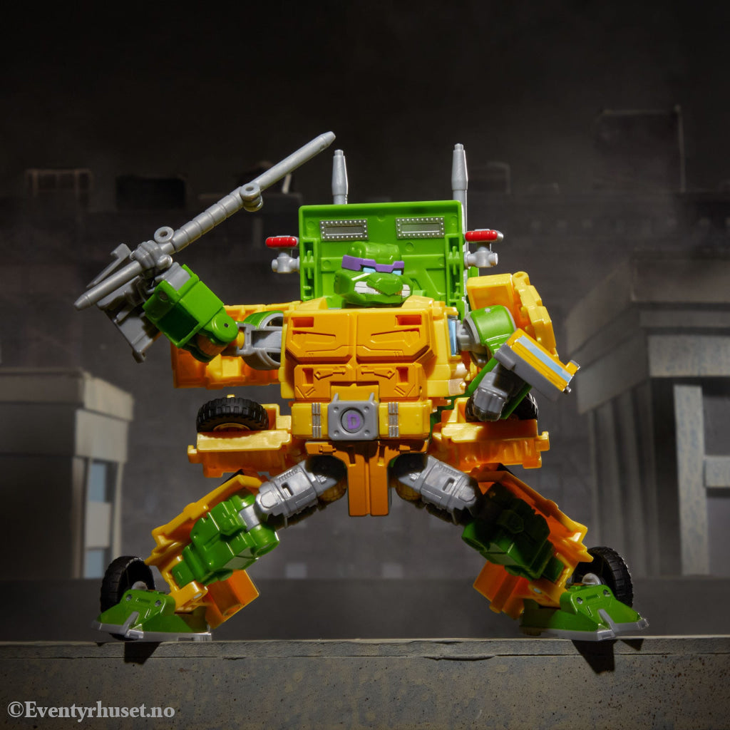 Transformers x Teenage Mutant Ninja Turtles Action Figure Party Wallop 18 cm. Mint In Sealed Box (MISB)! Actionfigur