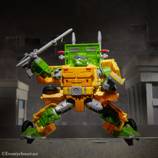 Transformers x Teenage Mutant Ninja Turtles Action Figure Party Wallop 18 cm. Mint In Sealed Box (MISB)! Actionfigur