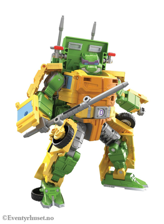 Transformers x Teenage Mutant Ninja Turtles Action Figure Party Wallop 18 cm. Mint In Sealed Box (MISB)! Actionfigur