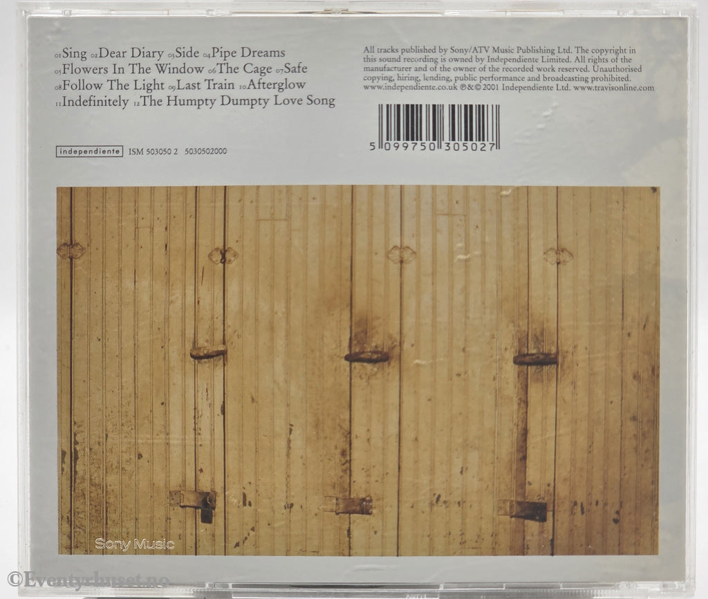 Travis. 2001. The Invisible Band. CD.