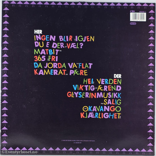 Tre Små Kinesere. 1991. 365 Fri. LP.