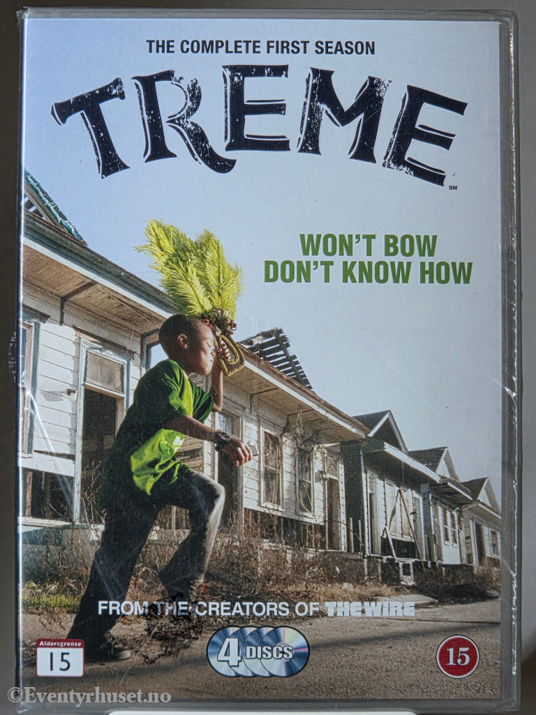 Treme – The Complete First Season (2010). DVD. Ny i plast!