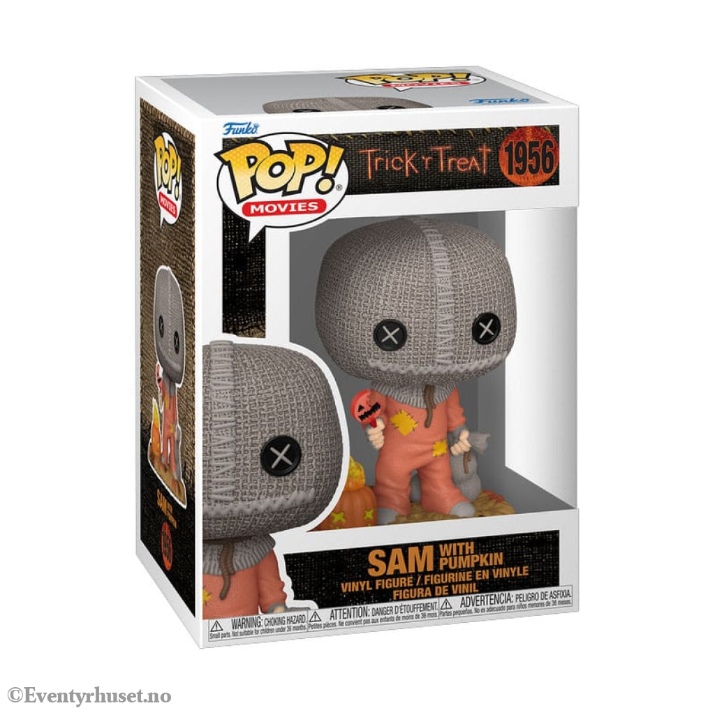 Trick ’r Treat POP! Vinyl Figure Sam with Pumpkin 9 cm Collectibles