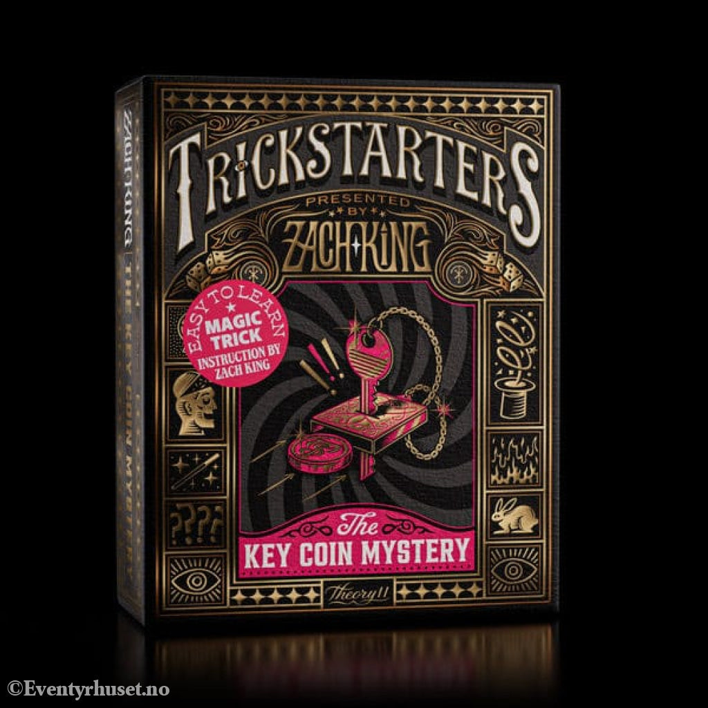 Trickstarters by Zach King Magic Trick Box The Key Coin Mystery Games