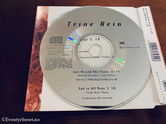 Trine Rein. Just Missed The Train. 1993. CD.