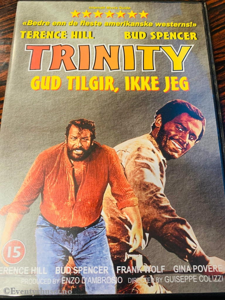 Trinity - Gud Tilgir Ikke Jeg. 1969. Dvd. Dvd
