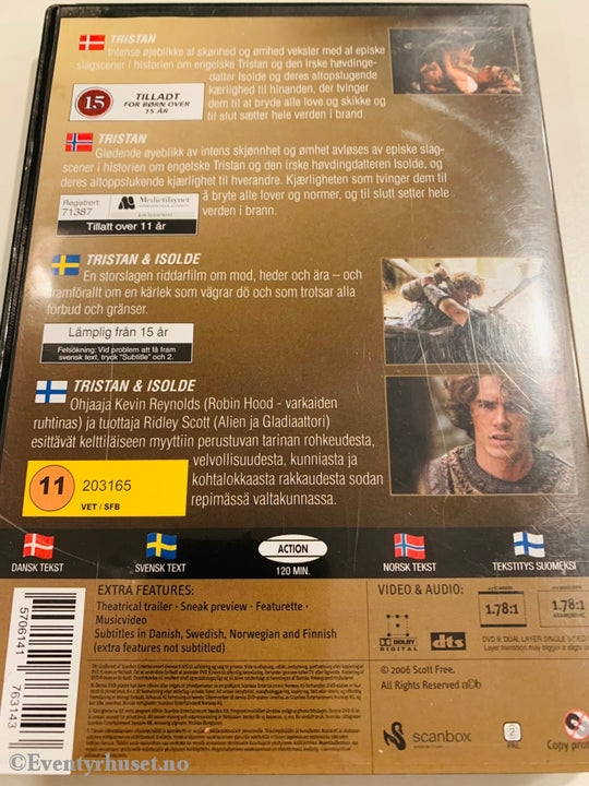 Tristan & Isolde. 2006. Dvd. Dvd