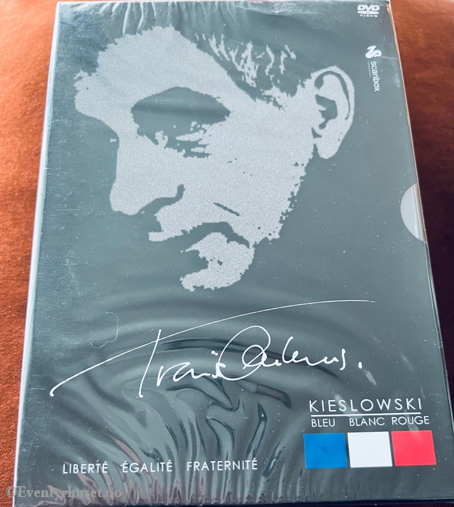 Trois Couleurs: Blå / Hvit Rød (3-Disc). Dvd Samleboks. Ny I Plast.