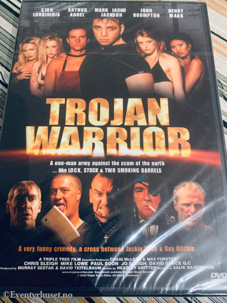 Trojan Warrior. 2003. Dvd. Ny I Plast! Dvd