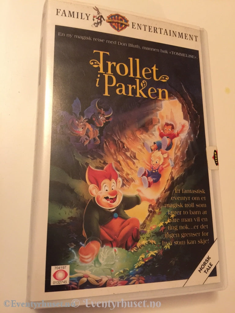 Trollet I Parken. Don Bluths. 1994. Vhs. Vhs