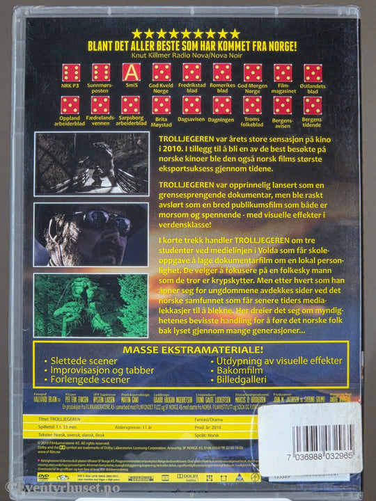 Trolljegeren (2010). DVD. Ny i plast!
