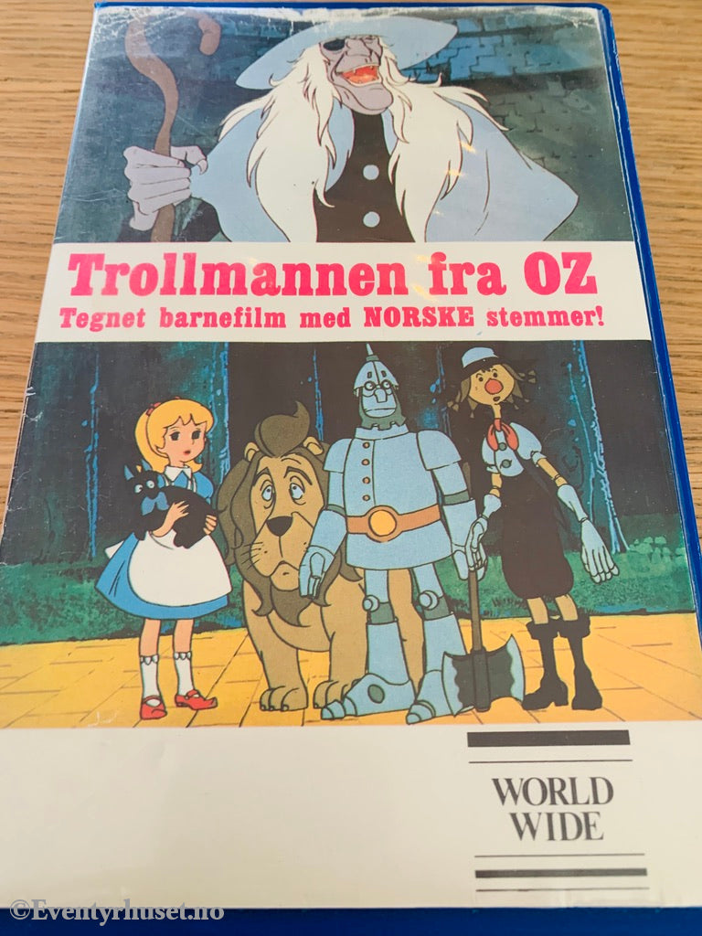 Trollmannen Fra Oz. Vhs Big Box. Box