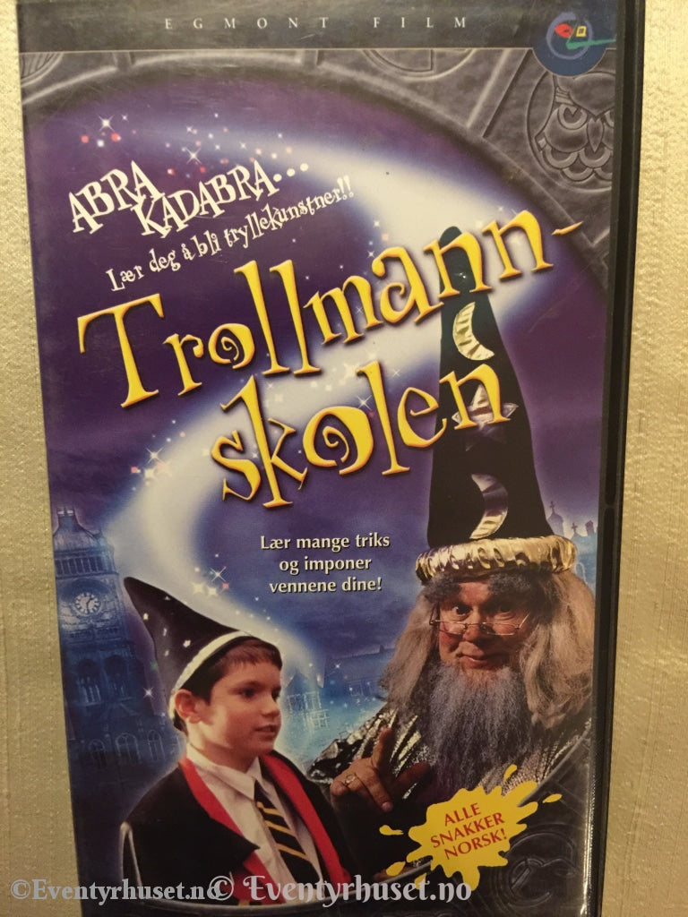 Trollmannskolen. Vhs. Vhs