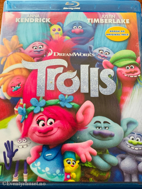Trolls. Blu-Ray. Blu-Ray Disc