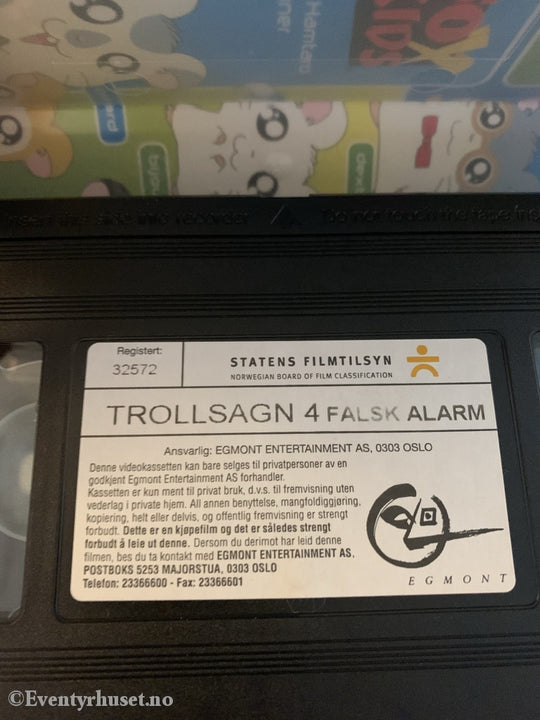 Trollsagn 4 - Falsk Alarm. 2003. Vhs. Vhs