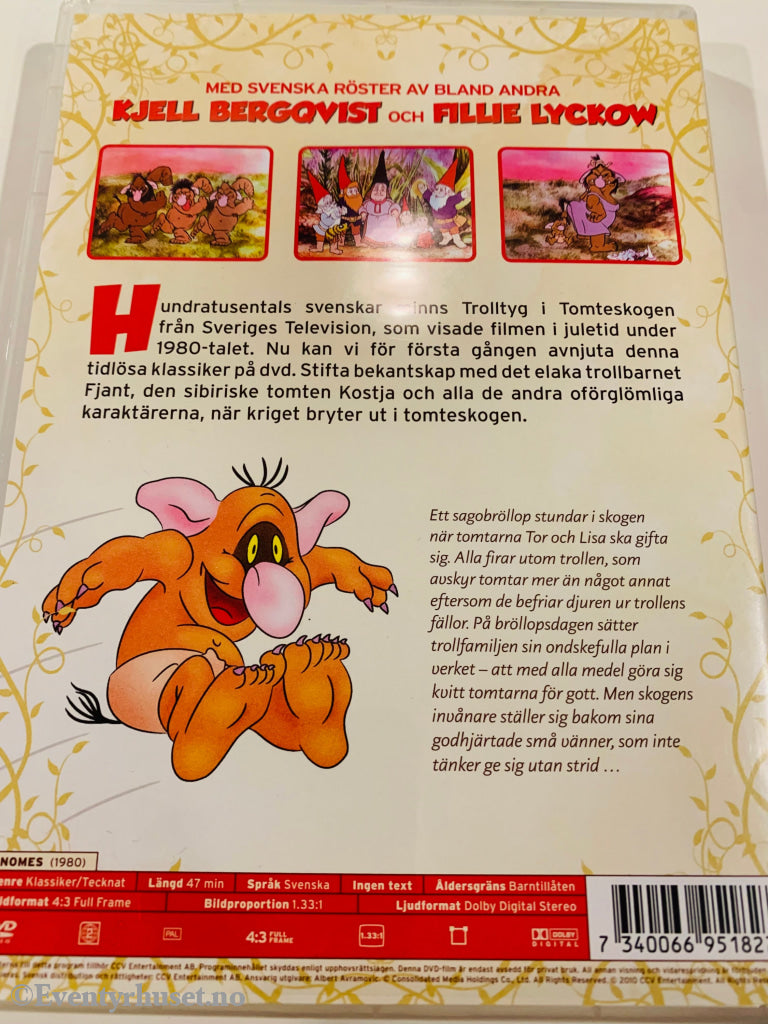 Trolltyg I Tomteskogen. Dvd. Dvd