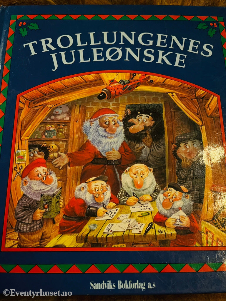 Trollungenes Juleønske. Bok. Fortelling