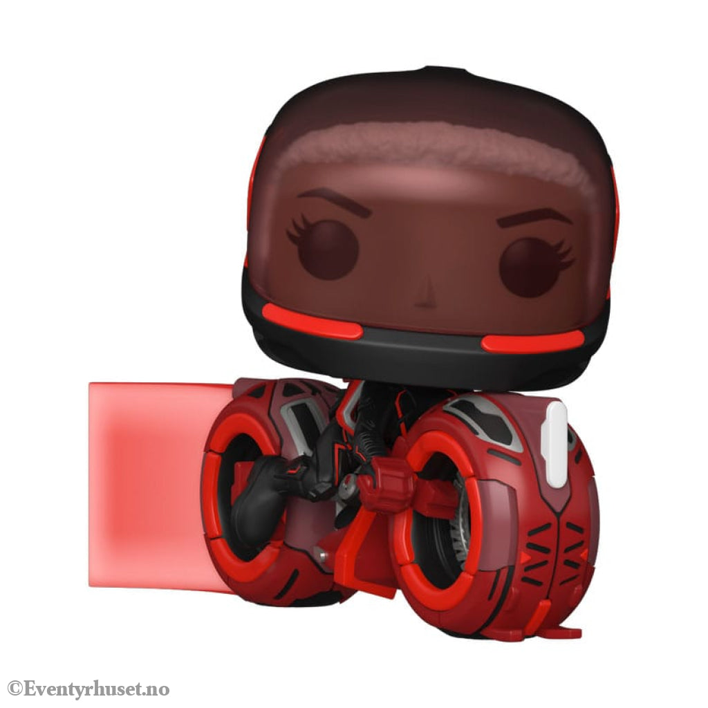 Tron: Ares POP! Rides Vinyl Figure Athena with Light Cycle 15 cm Collectibles