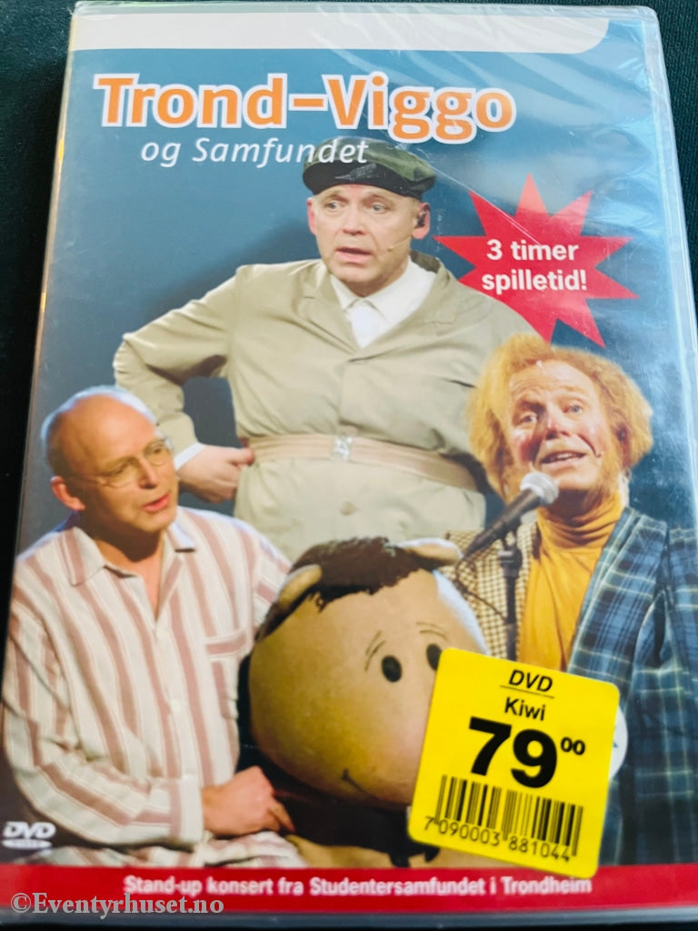 Trond-Viggo Og Samfundet. 2002. Dvd. Ny I Plast! Dvd