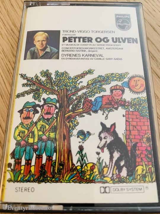 Trond-Viggo Torgersen. 1980. Petter Og Ulven. Lydbok På Kassett. Kassettbok