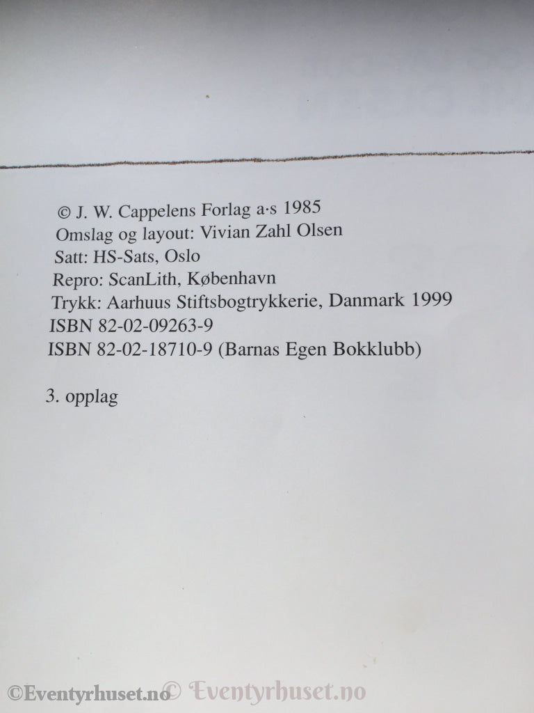 Trond-Viggo Torgersen. 1999/1985. Frode Alene. Fortelling