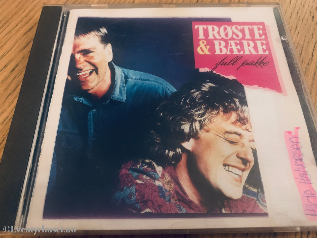 Trøste & Bære – Full Pakke, 1990. CD.