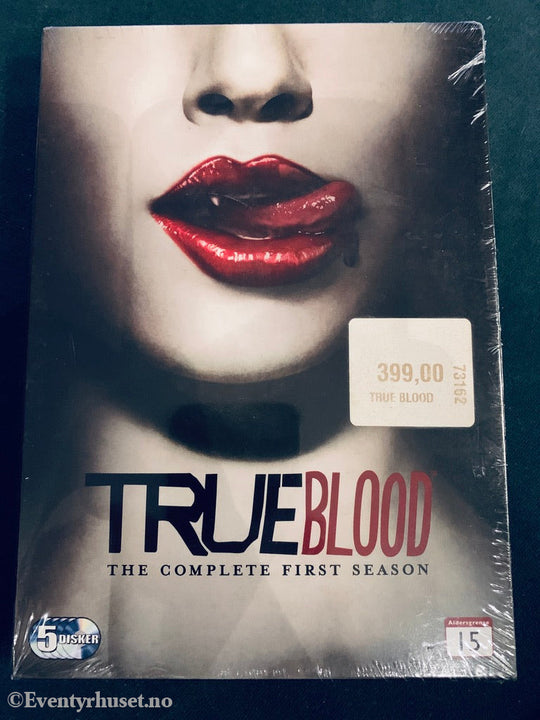 True Blood. Sesong 1. Dvd Samleboks På 5 Disker. Ny I Plast!