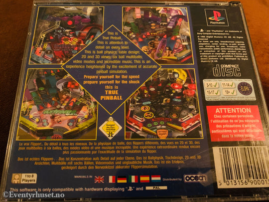 True Pinball . PS1.