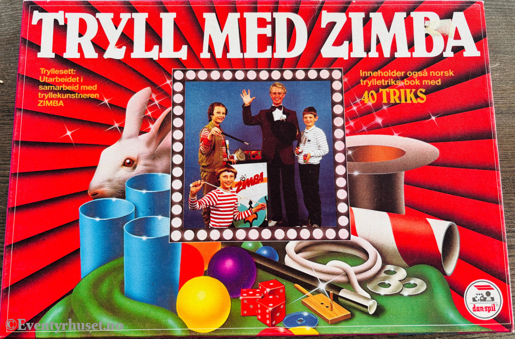 Tryll med Zimba. Brettspill.