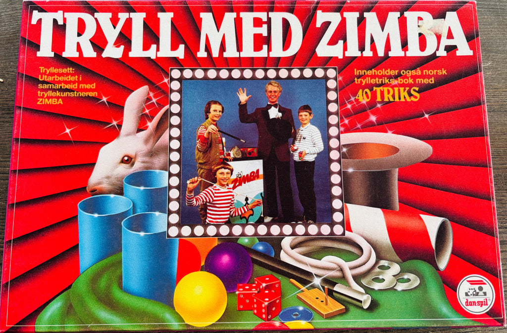 Tryll med Zimba. Brettspill.