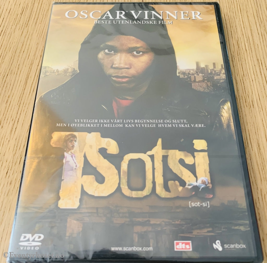 Tsotsi. 2005. Dvd Ny I Plast.