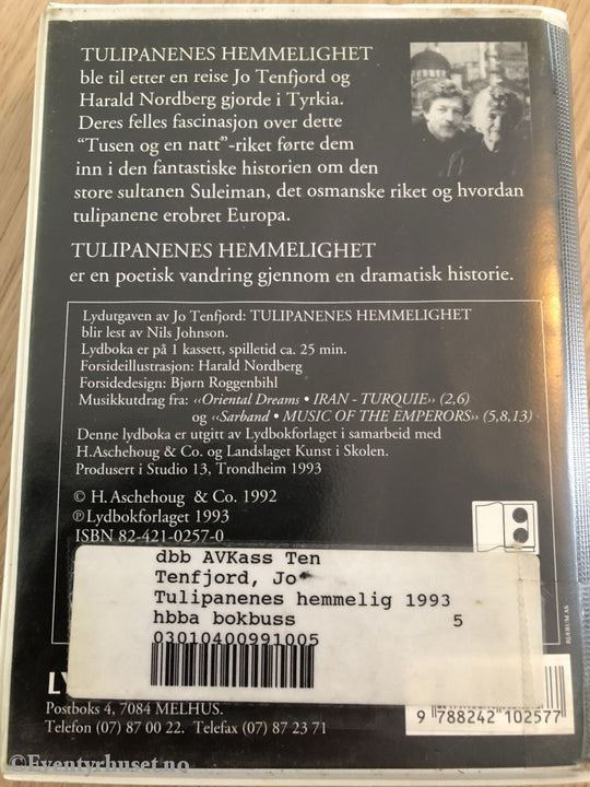 Tulipanenes Hemmelighet. 1993. Kassettbok. Kassettbok
