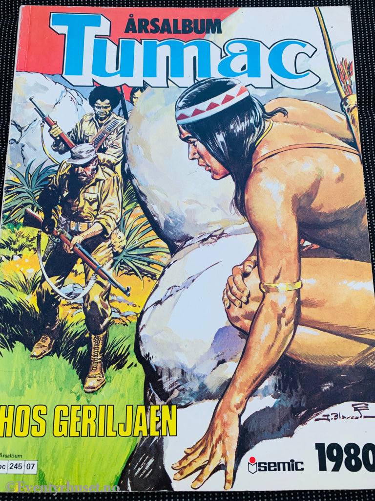 Tumac – Hos Geriljaen (1980). Tegneseriealbum.