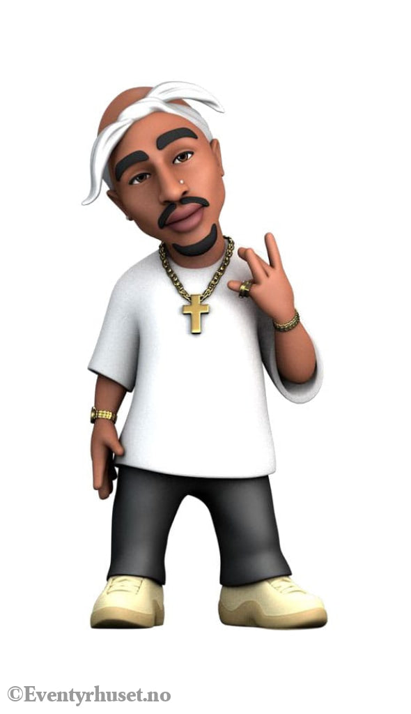 Tupac Comics Minix Figure Tupac Shakur 12 cm. Mint In Sealed Box (MISB)! Actionfigur