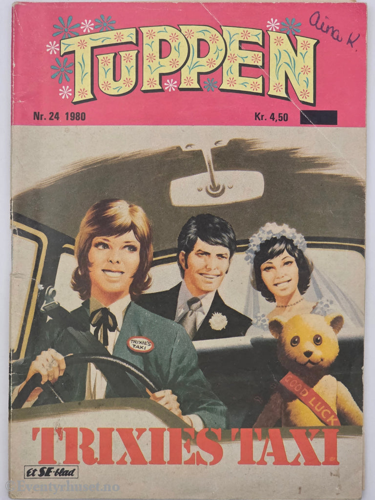 Tuppen nr. 24 1980: Trixies Taxi. Hefte.