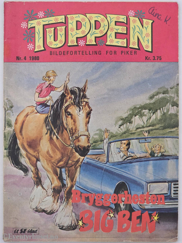 Tuppen. Nr. 4 1980. Bryggerhesten Big Ben. Hefte.