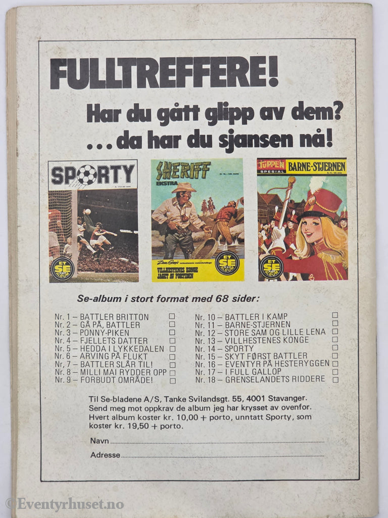 Tuppen nr. 5 1980: Stuper med høydeskrekk. Hefte.