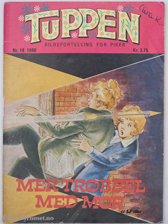 Tuppen. Oktober 1980. Mer trøbbel med mor. Hefte.