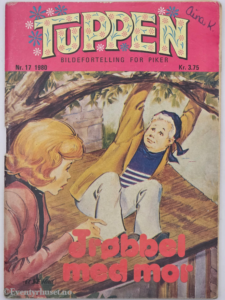 Tuppen. September 1980. Trøbbel med mor. Hefte.