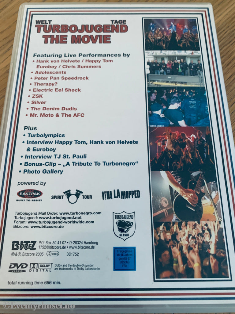 Turbojugend - The Movie (2004). DVD