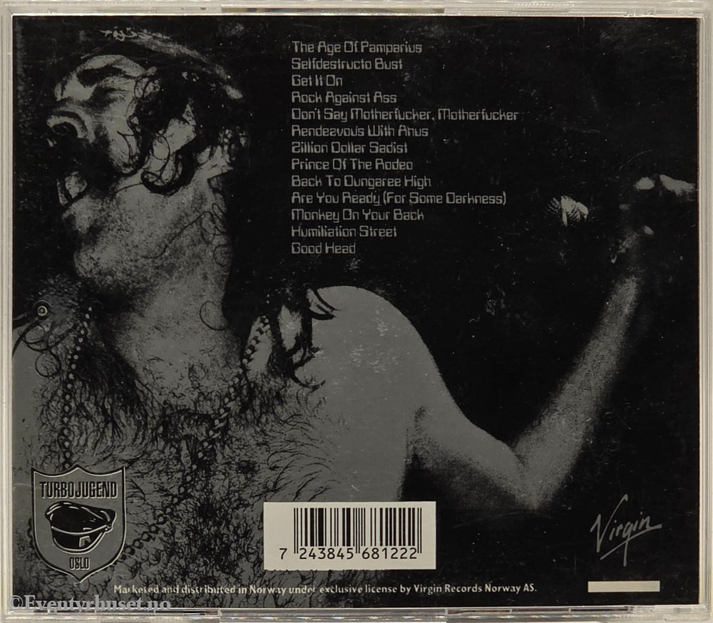 Turboneger - Apocalypse Dudes (1998). Musikk-CD.