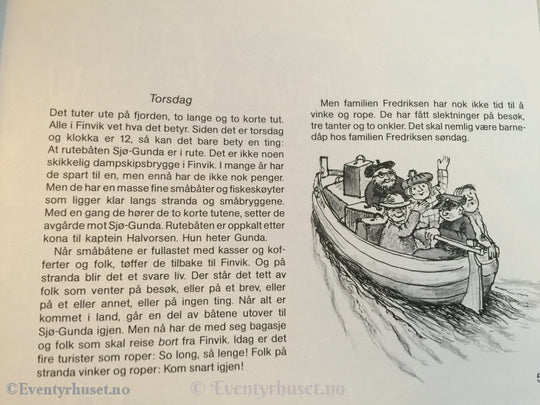 Turid Balke. 1977 (1974). Det Begynte En Fredag I Finvik. Fortelling
