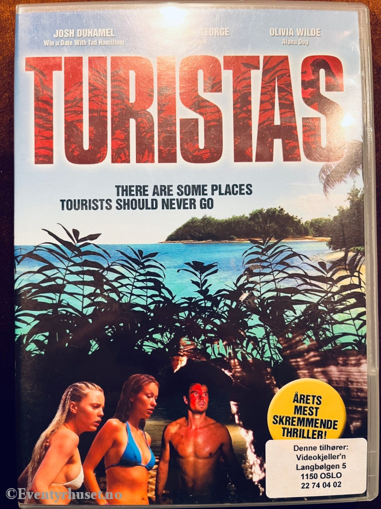 Turistas. 2006. Dvd Leiefilm.