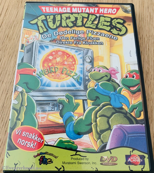 Turtles. De Dødelige Pizzaene Mfl. Dvd. Dvd