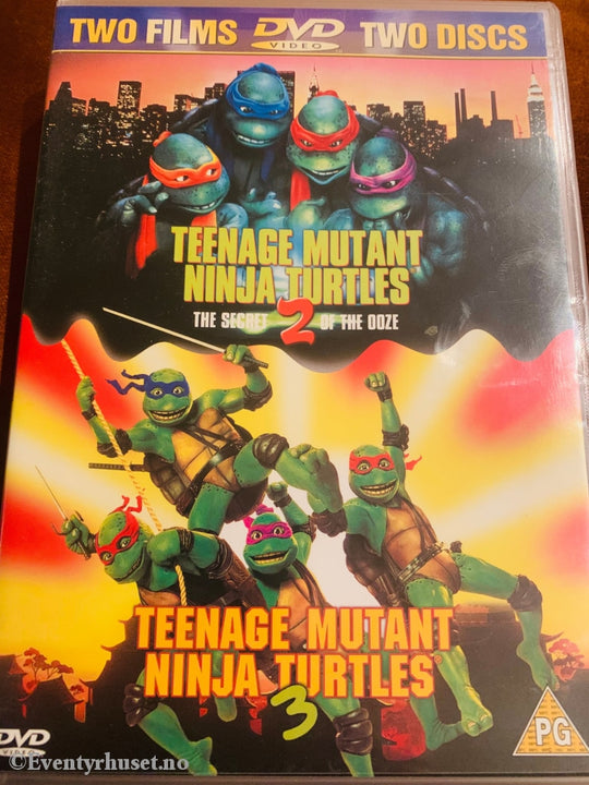 Turtles. Dvd Samleboks. Utgitt I Norge!