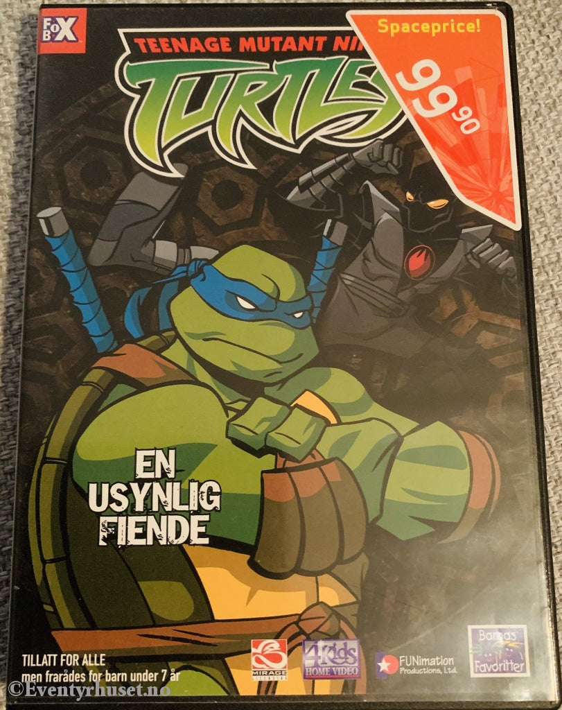 Turtles - En Usynlig Fiende. 2003. Dvd. Dvd