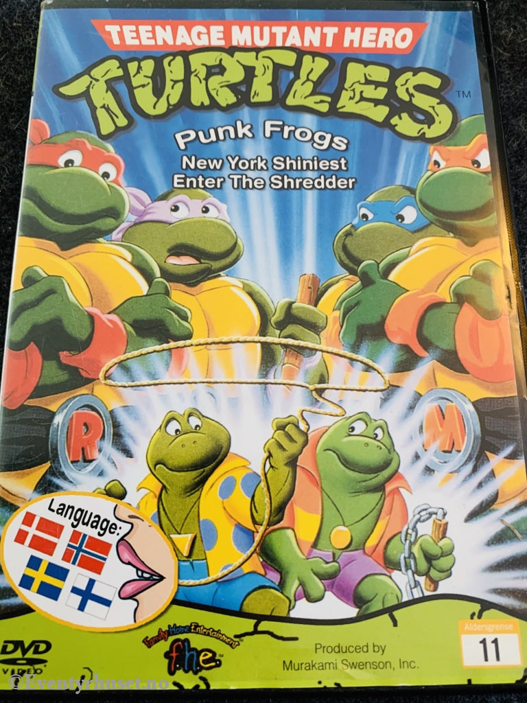 Turtles. Punkfroskene Angriper (Punk Frogs). Dvd. Dvd