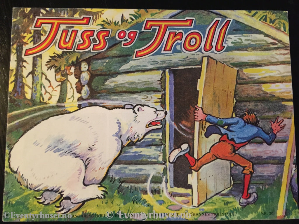 Tuss Og Troll - 1991. Nm. Tegneserieblad
