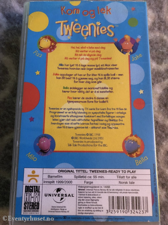 Tweenies. 1999/2000. Vhs. Vhs